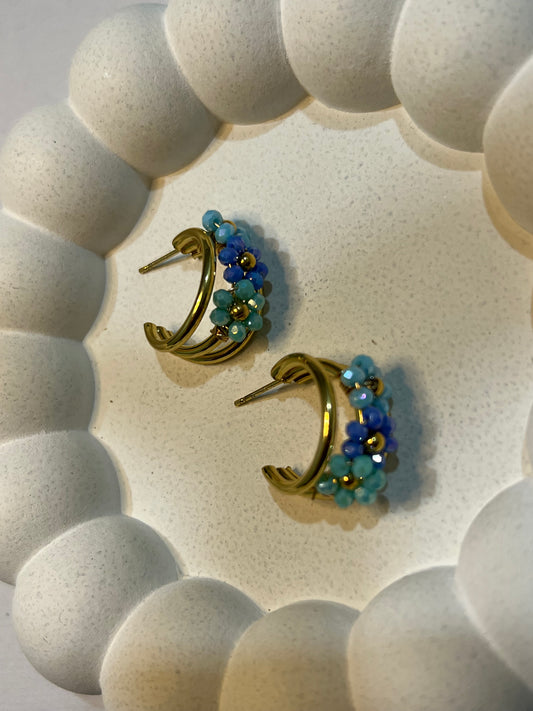 Dainty Floral Ear Studs