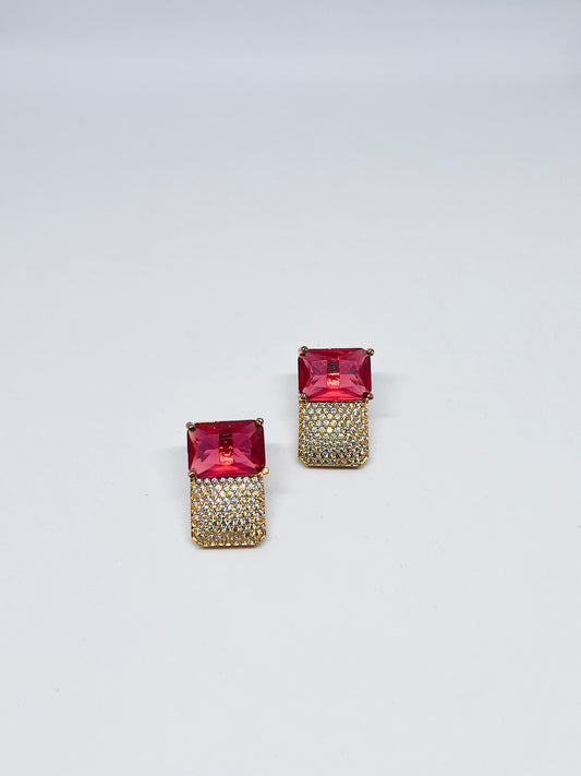 AD Cocktail Studs (Red)