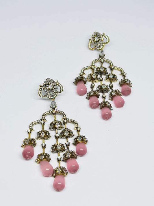 Tyani Kundan Jhumka Earrings