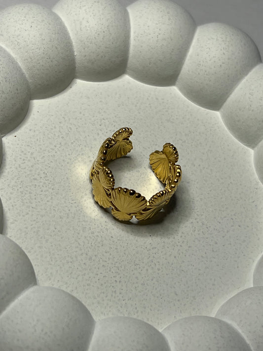 Seashell Cuffs Ring (Adjustable)