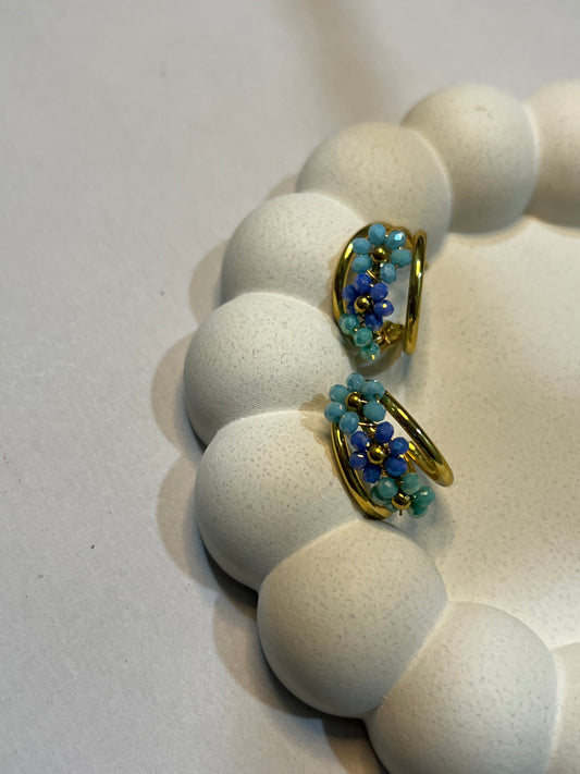 Dainty Floral Ear Studs