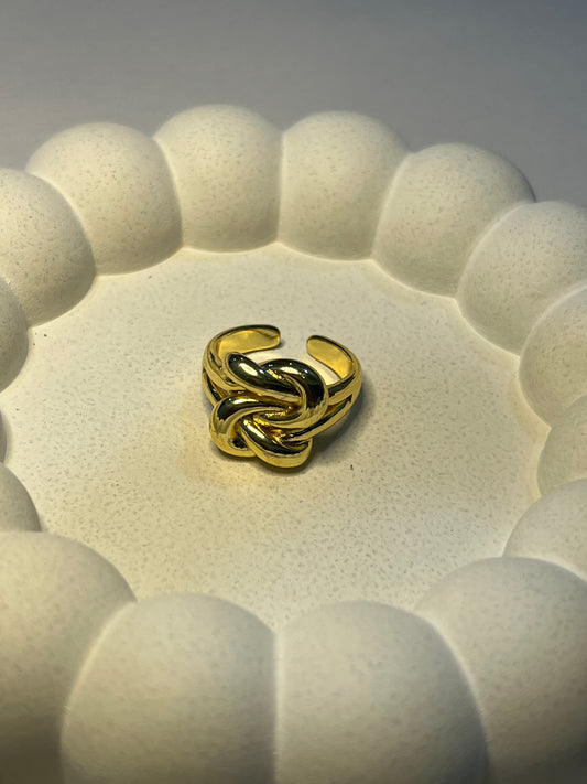 Adjustable Knot Finger Ring