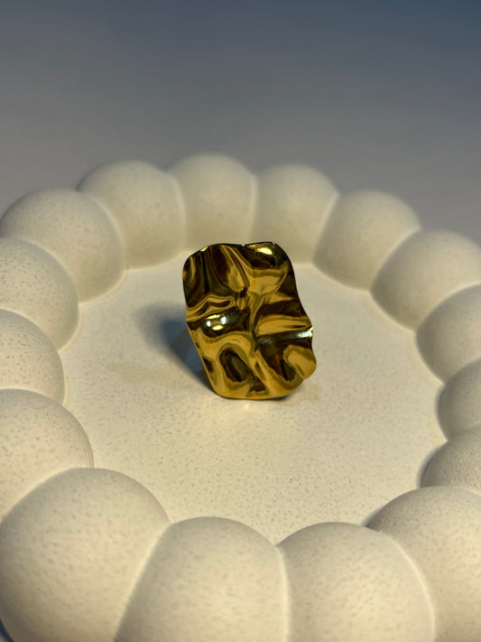 Abstract Finger Ring (Adjustable)