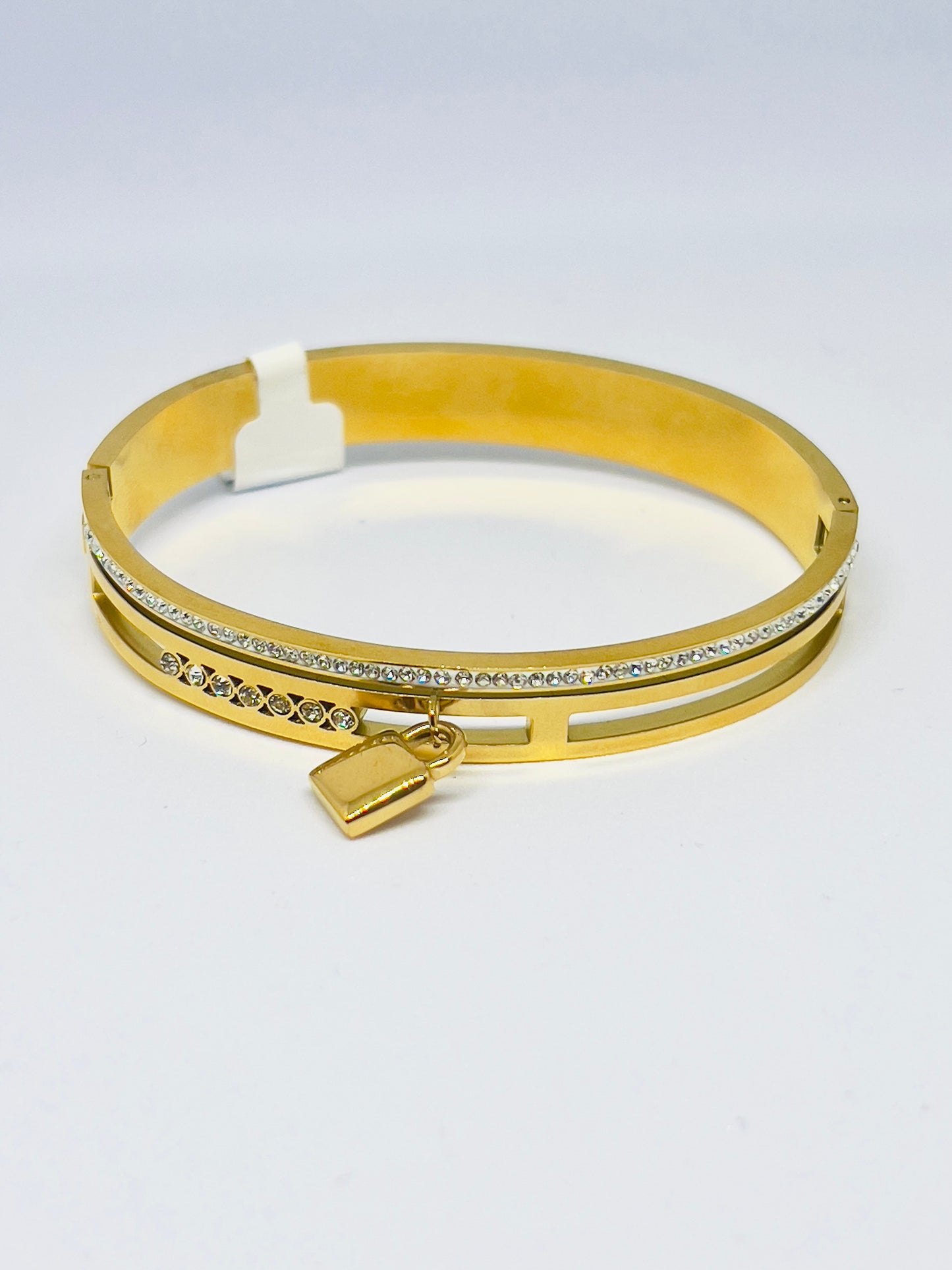 Gold PadLock Bracelet