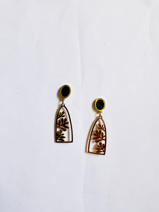 Foliage Drop Earrings