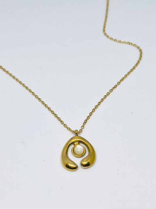 Bubble Pendant with Chain