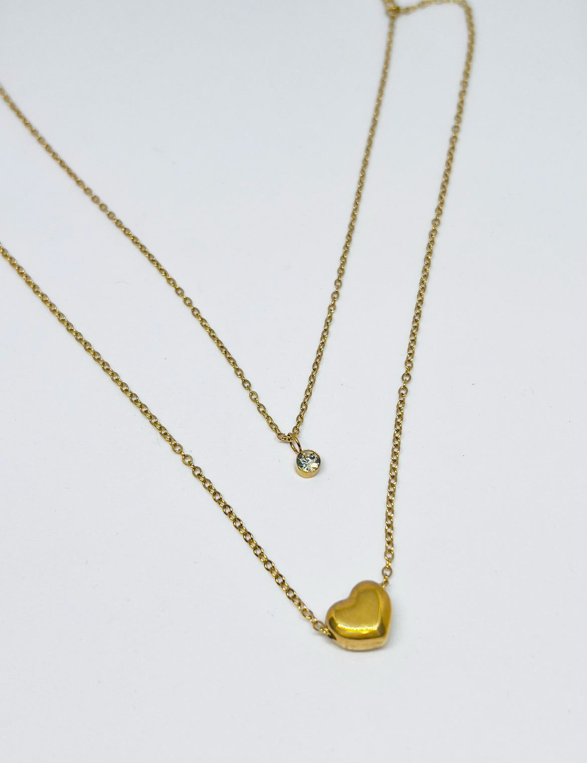 Cupid’s Kiss Layered Necklace with Pendant