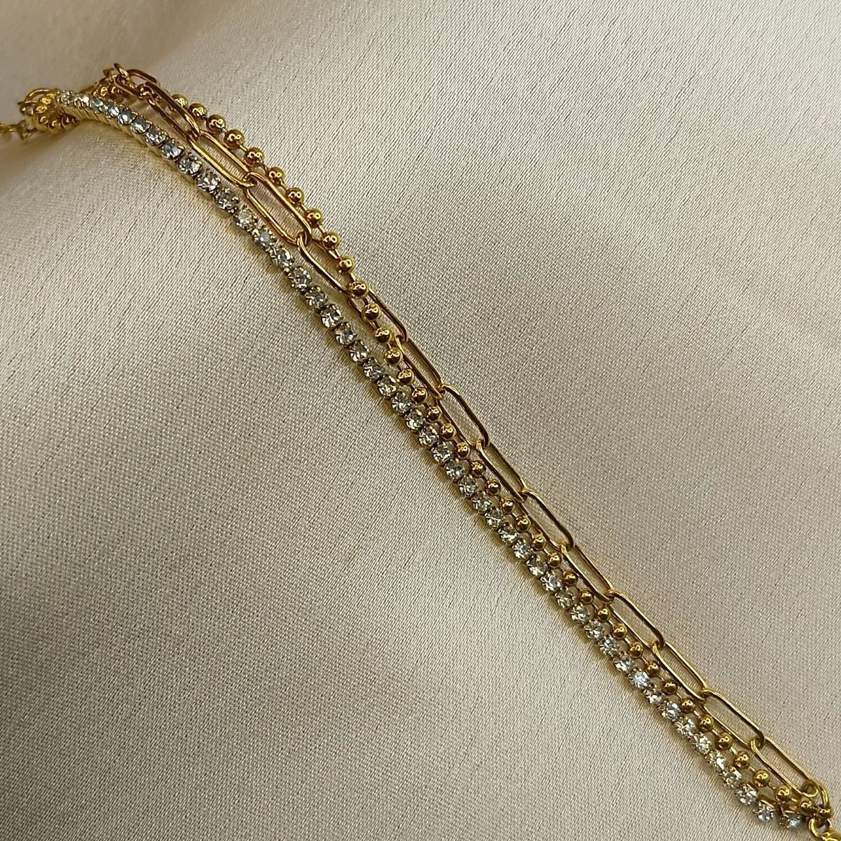 Bling Layered Bracelet