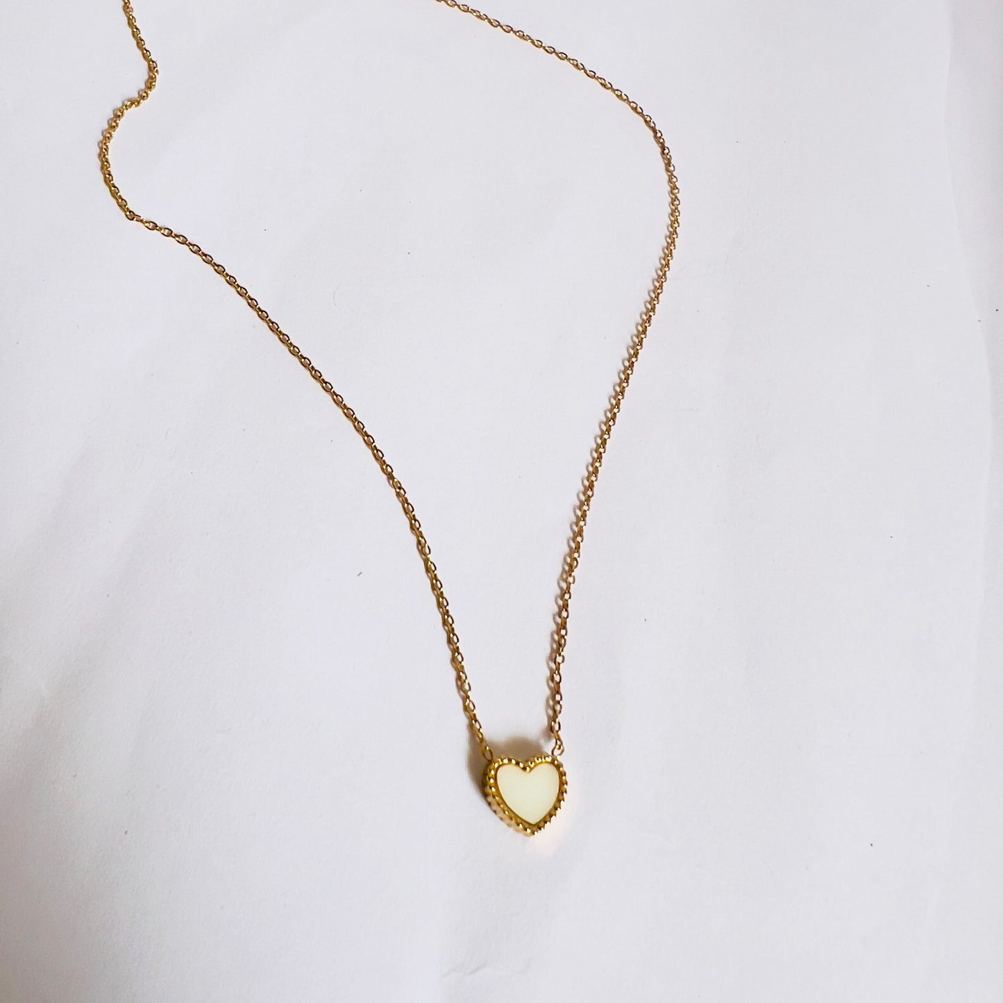 Minimal Love Pendant Necklace