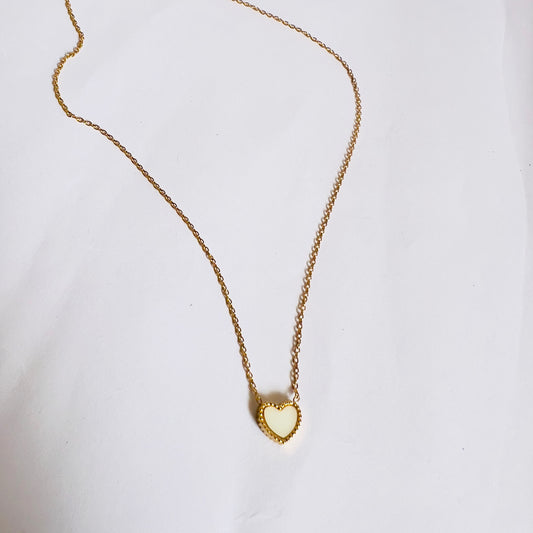 Minimal Love Pendant Necklace