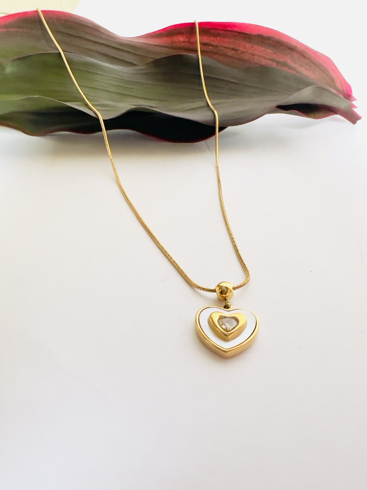 Mi Amor Pendant with Chain