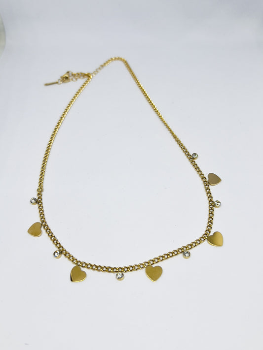 Heartstring with Charms & Chain