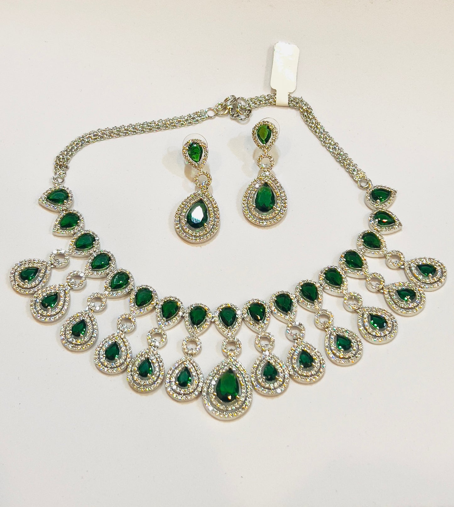 Green Choker Set