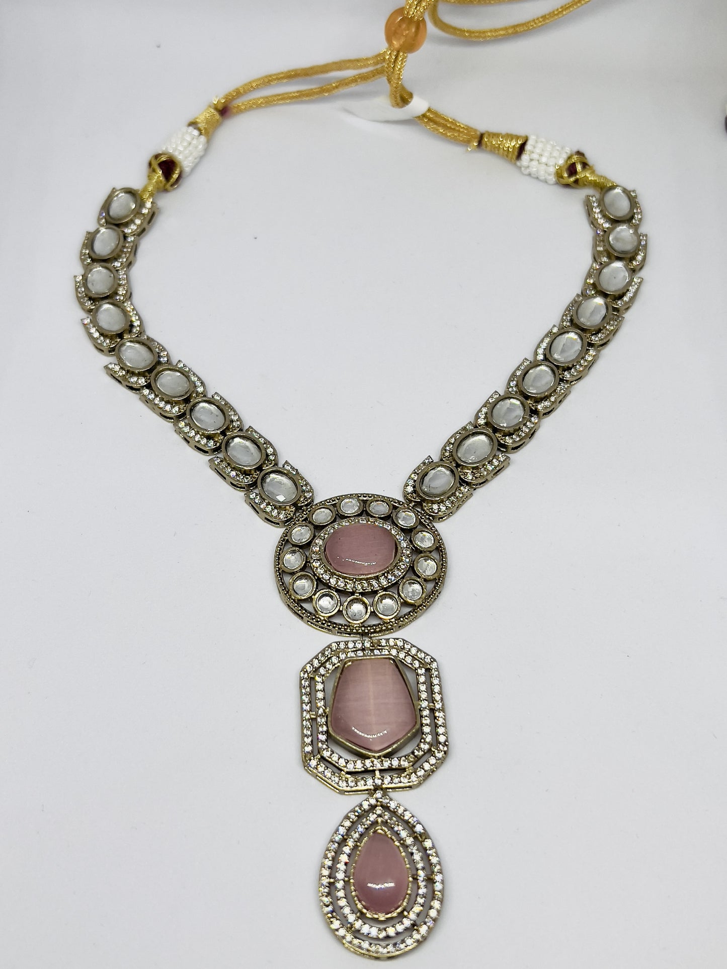 Monalisa Rose Stone Jewelry Set