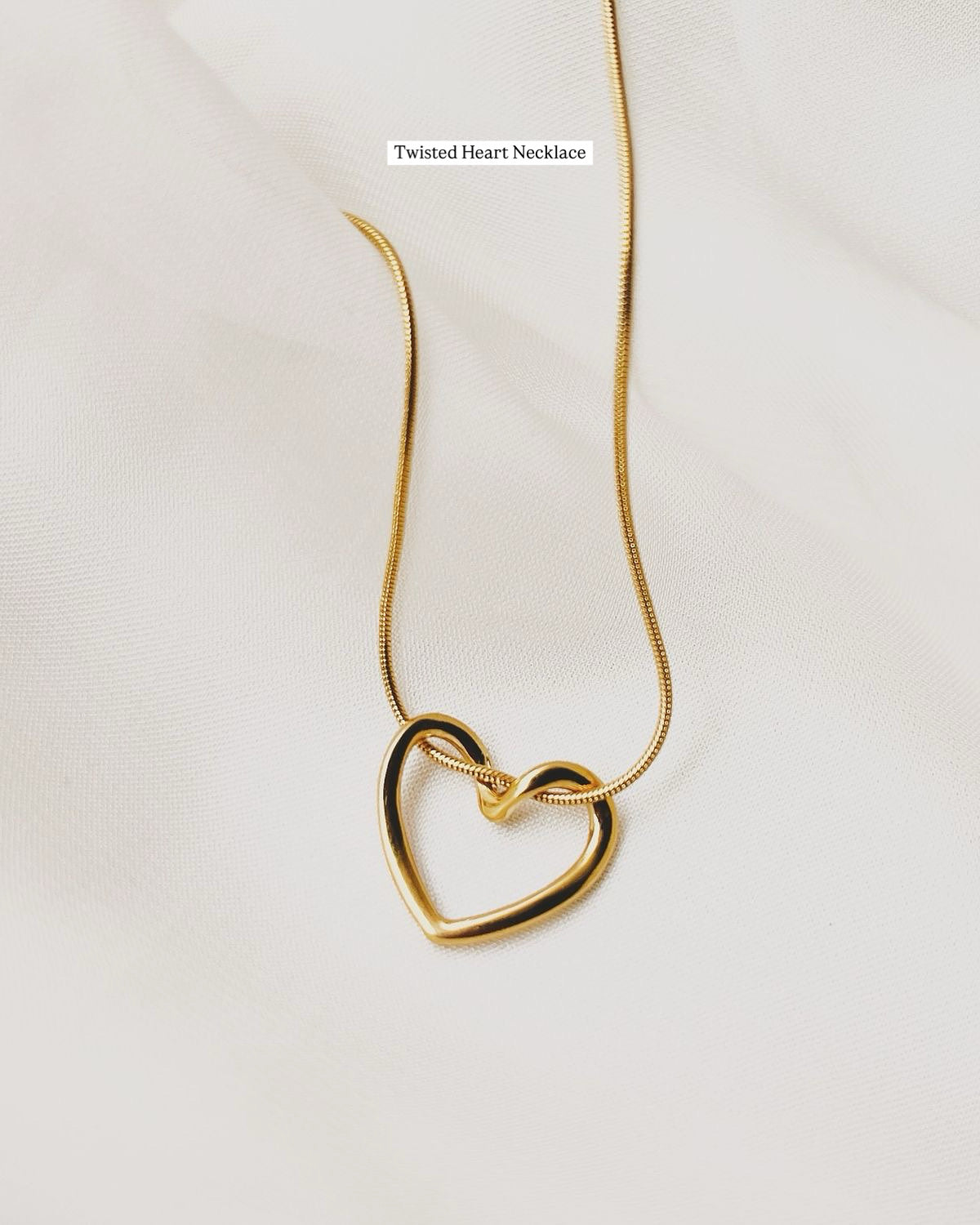 Twisted Heart Pendant
