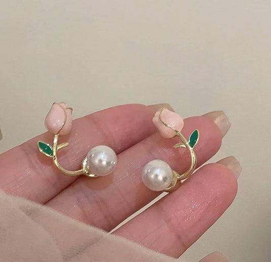 Tulip Ear Studs