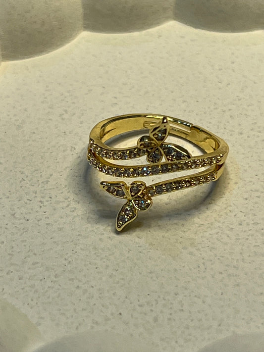 Butterfly Finger Ring
