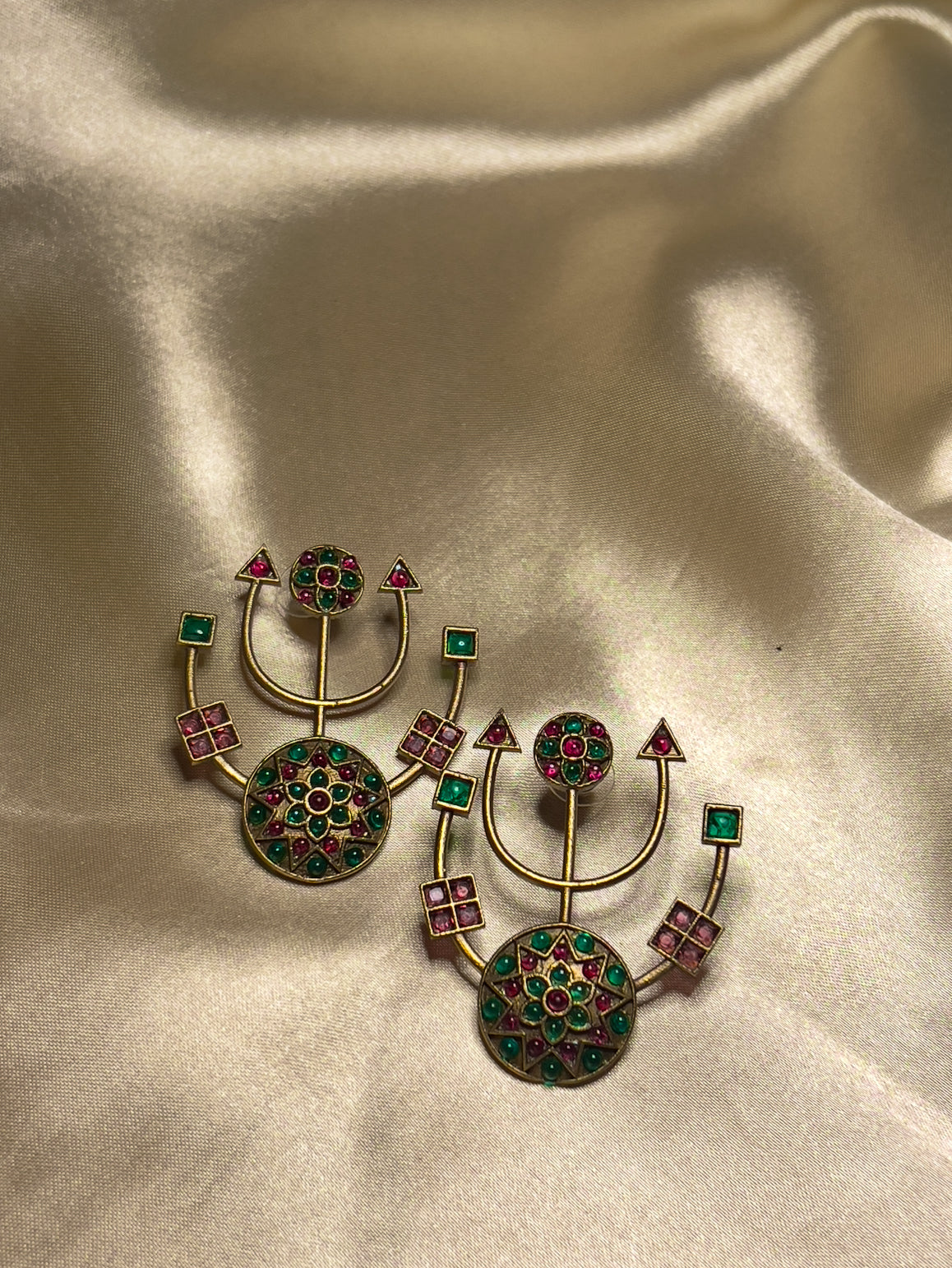 Shakti Ear Studs (Pure Brass)