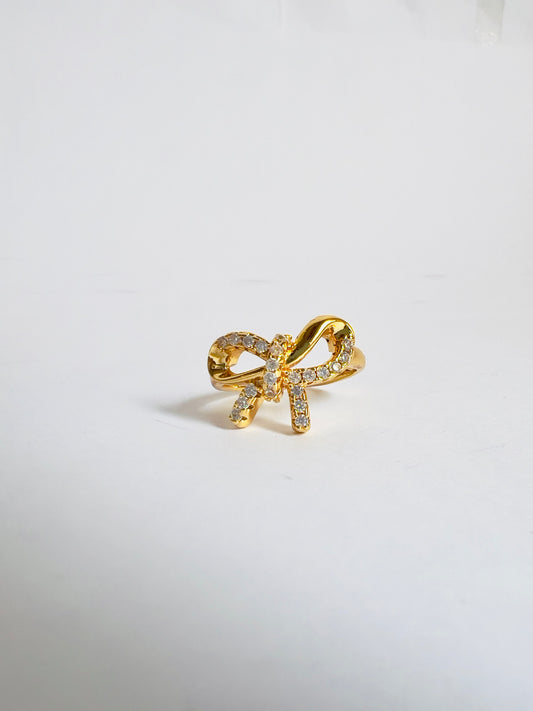 Bow Finger Ring (Adjustable)