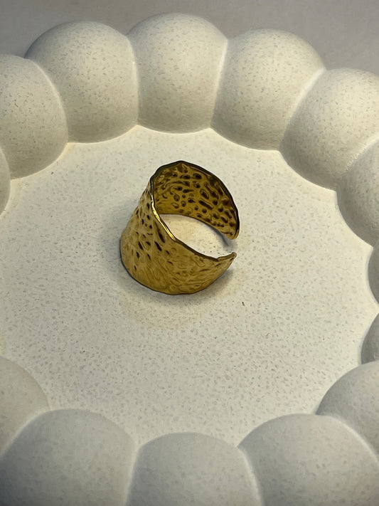 Textured Cuffs- Finger Ring (Adjustable)