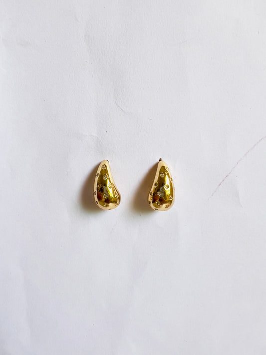 Pixie Stone Studded Button Drops