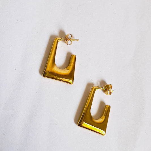 Quadra Hoops Earrings