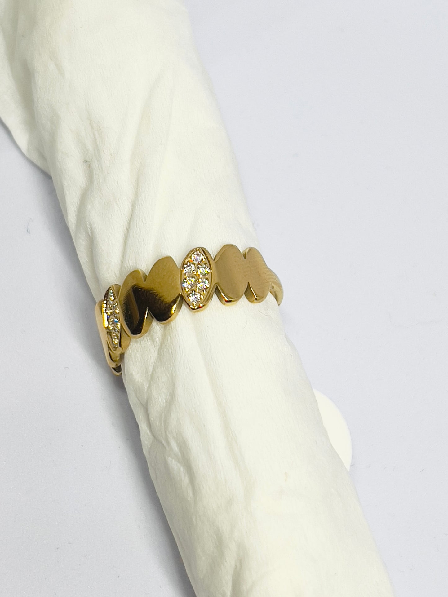 Blossom Band Ring (Adjustable)