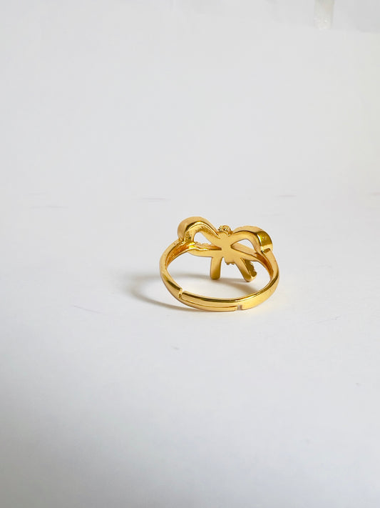 Bow Finger Ring (Adjustable)