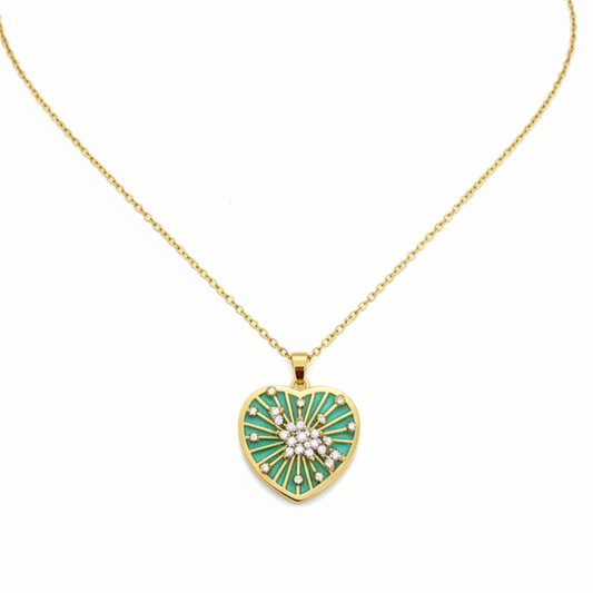 Vintage Heart Necklace