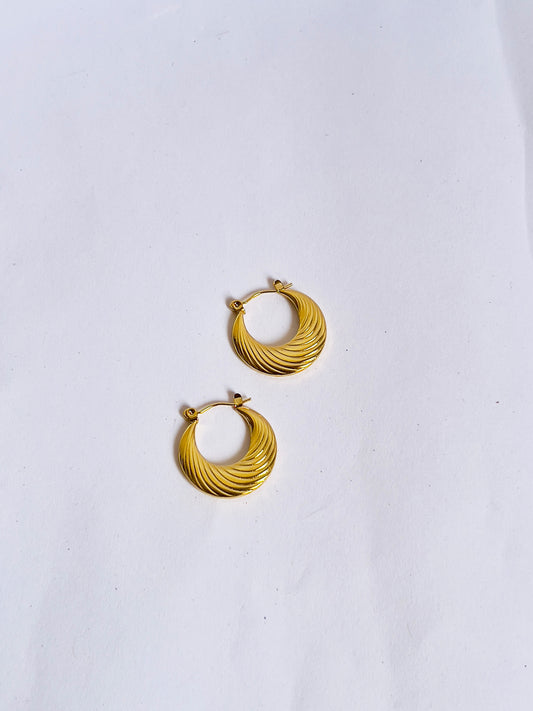 Karma Hoops Earrings
