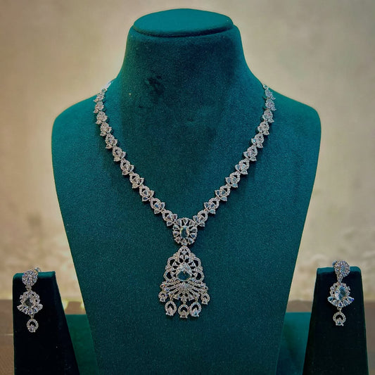 American Diamond Jewelry Set