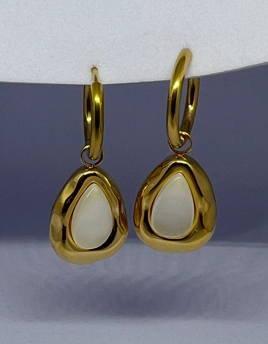 Ivory Drop Earrings