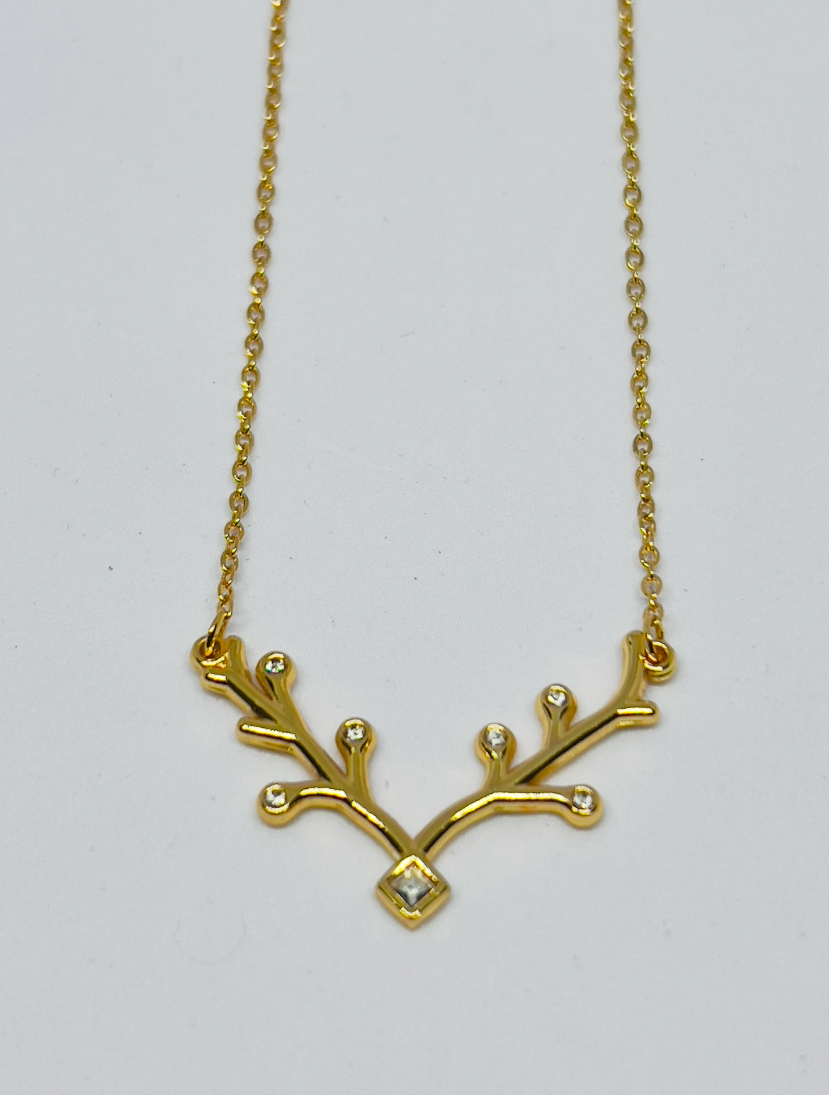 Antler Charm Pendant