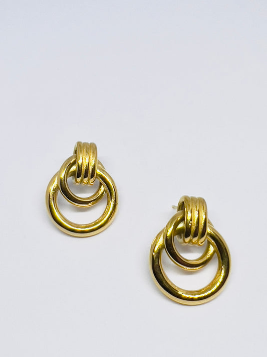 Entwined Drop Earrings