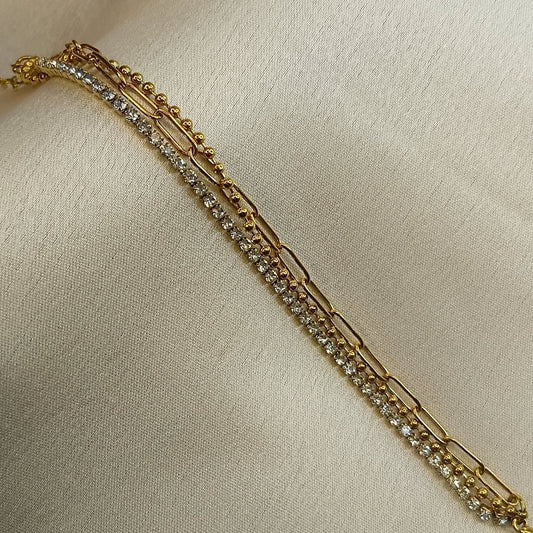 Bling Layered Bracelet