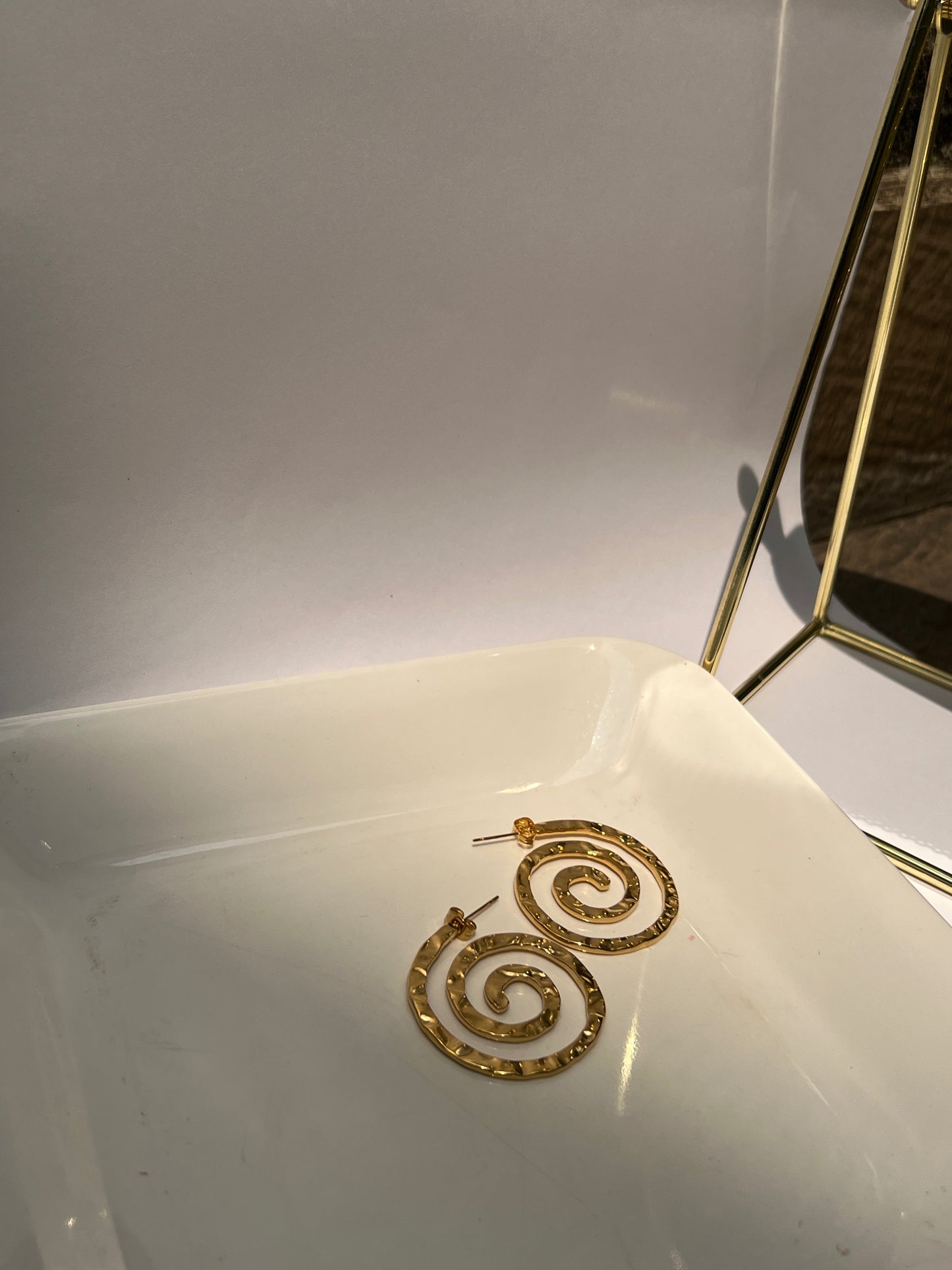Spiral Shaped Earrings