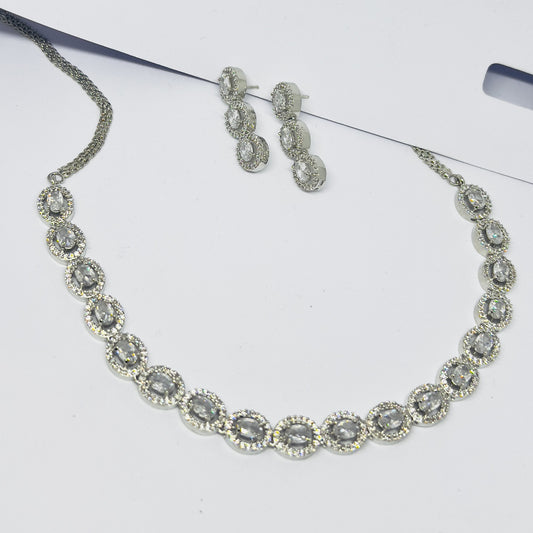 AD Cocktail Necklace Set