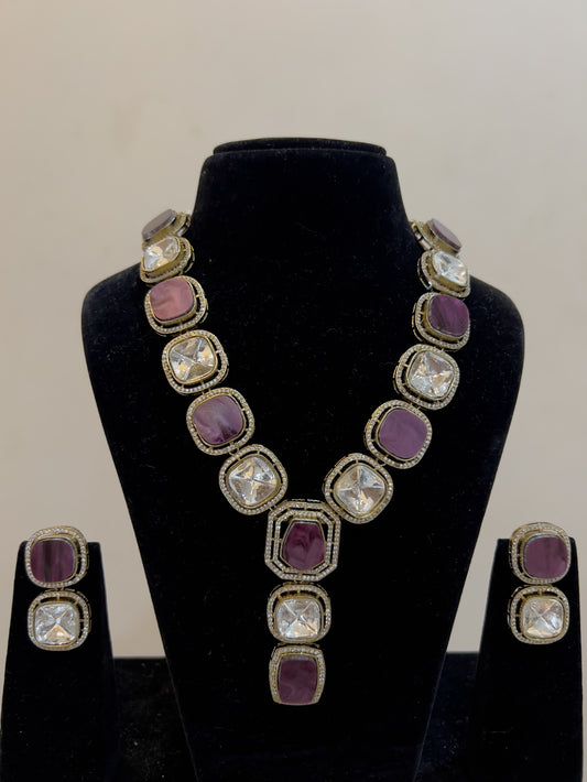 Doublet Stone Jewelry Set