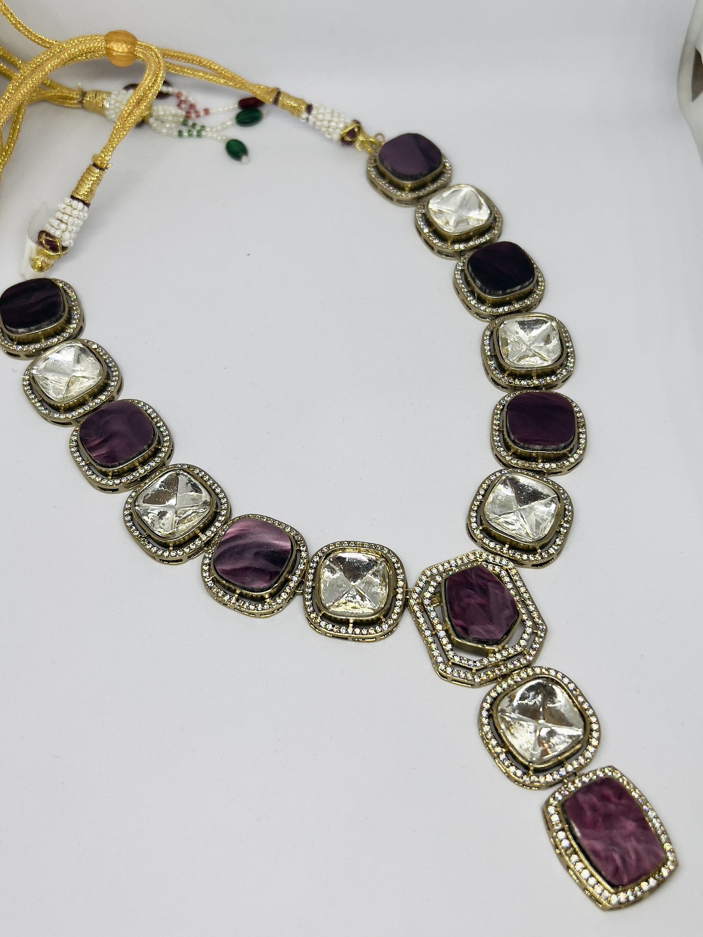 Doublet Stone Jewelry Set