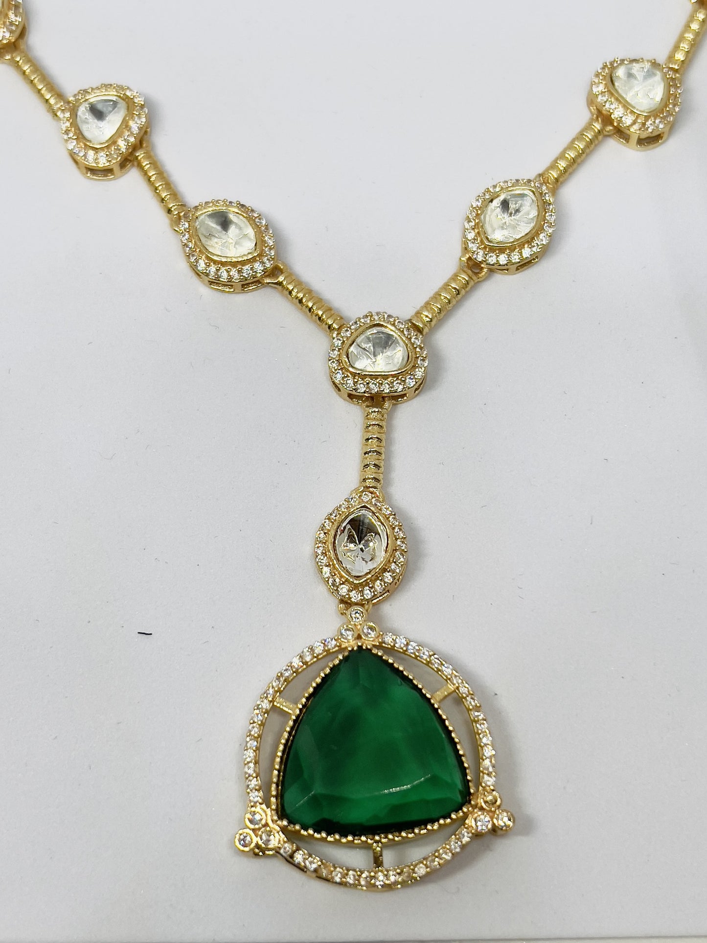 Moissanite Stone Jewelry Set