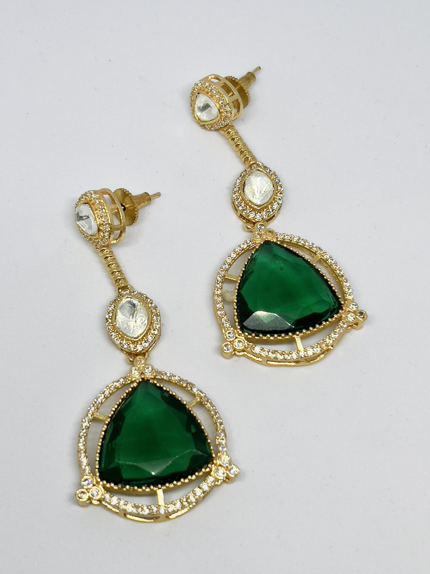 Moissanite Stone Jewelry Set