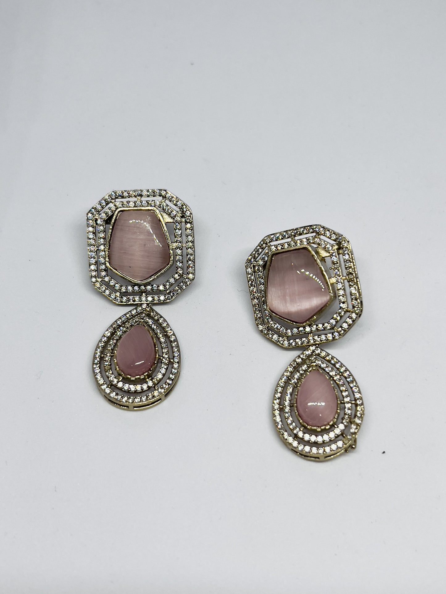 Monalisa Rose Stone Jewelry Set