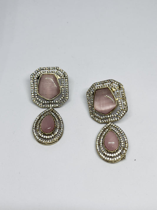 Monalisa Rose Stone Jewelry Set