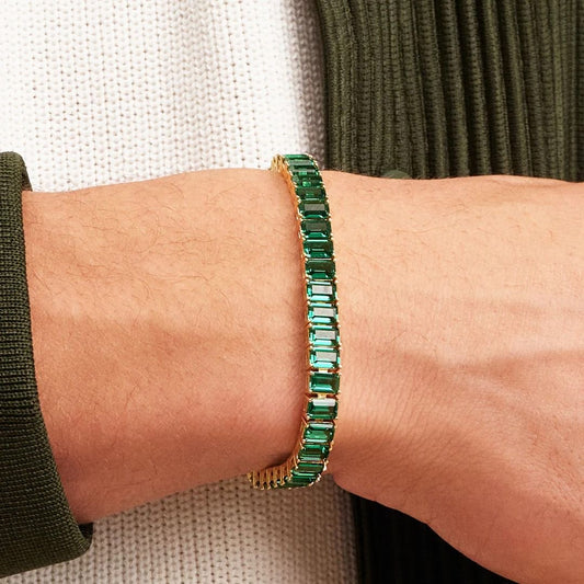 Emerald Tennis Bracelet