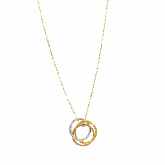 Triple Ring Necklace - Catalog Style